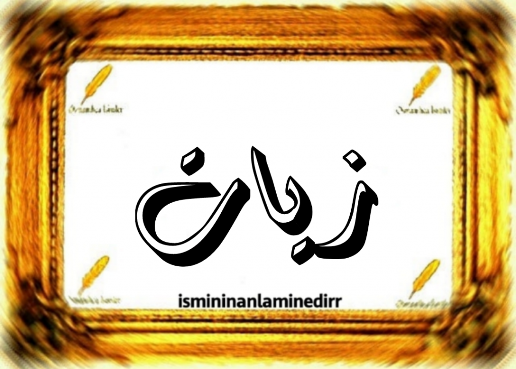 Zeyyat ismi Osmanlıca nasıl yazılır? Zeyyat ismi Arapça nasıl yazılır?