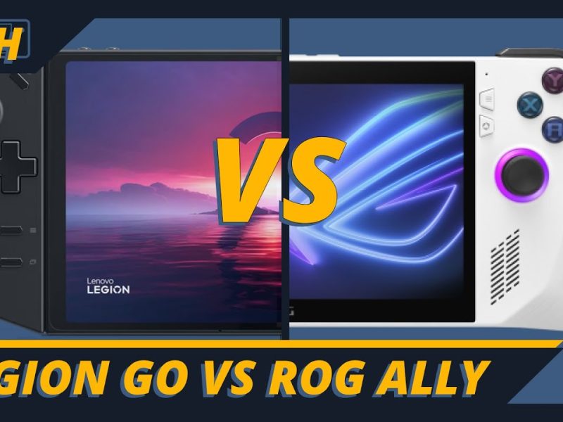 Lenovo Legion Go ve Asus Rog Ally: Karşılaştırma Analizi