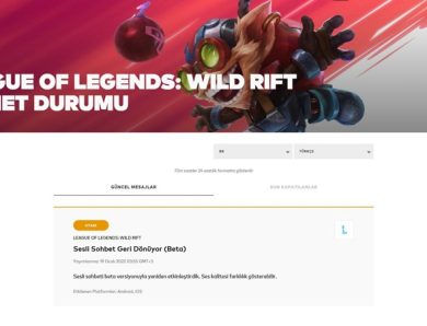 Wild Rift Sunucuya Bağlanılamadı Hatası Sorunu ve Çözümü